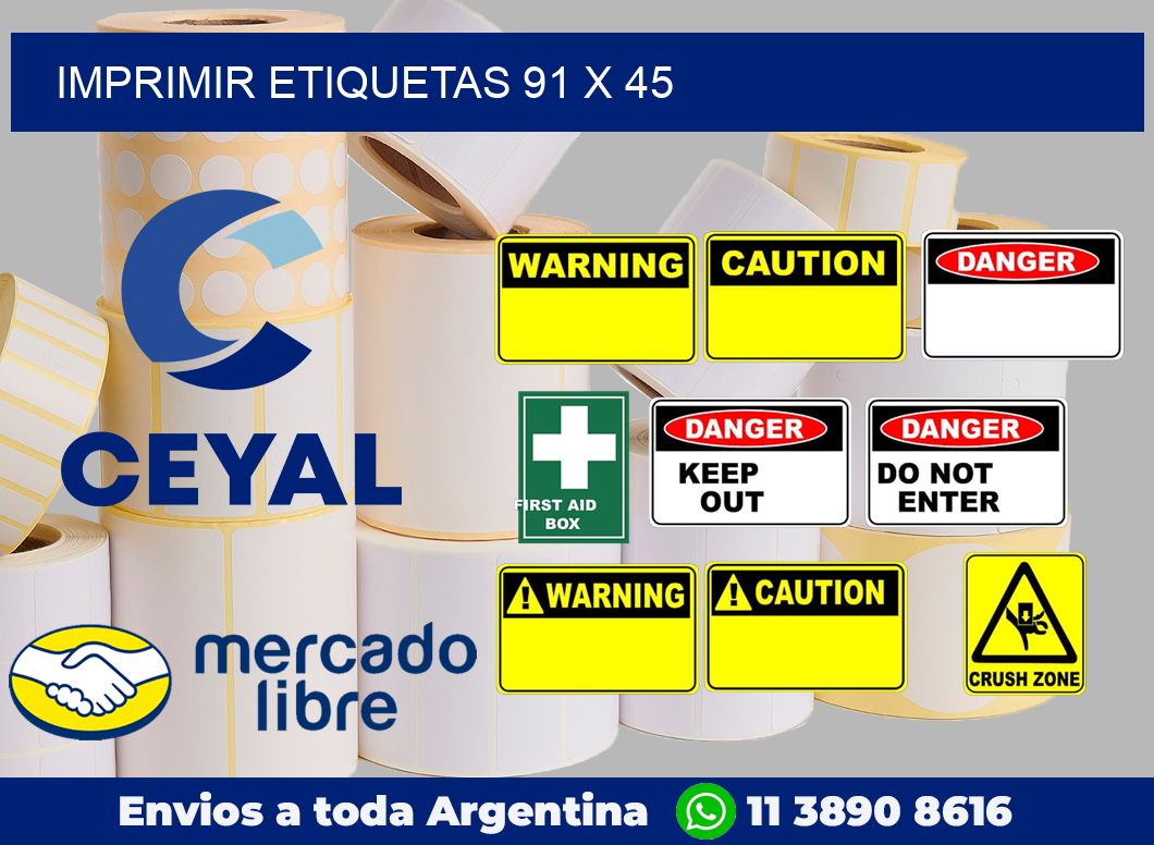 imprimir etiquetas 91 x 45