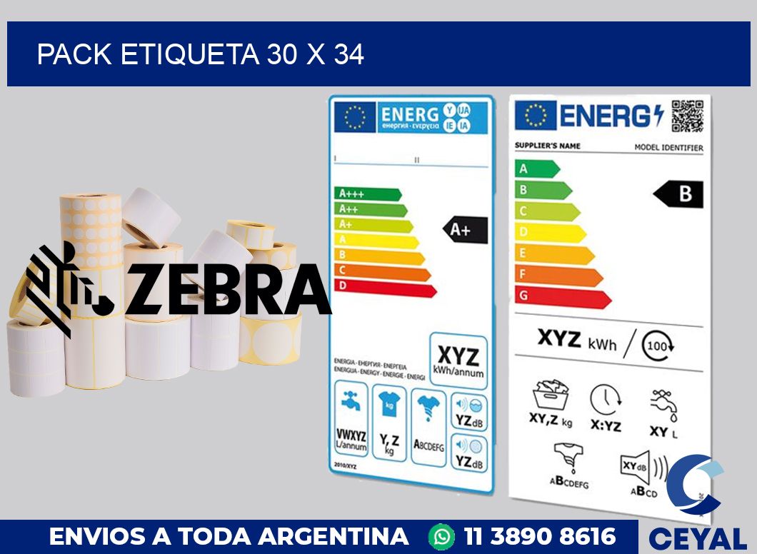 pack etiqueta 30 x 34