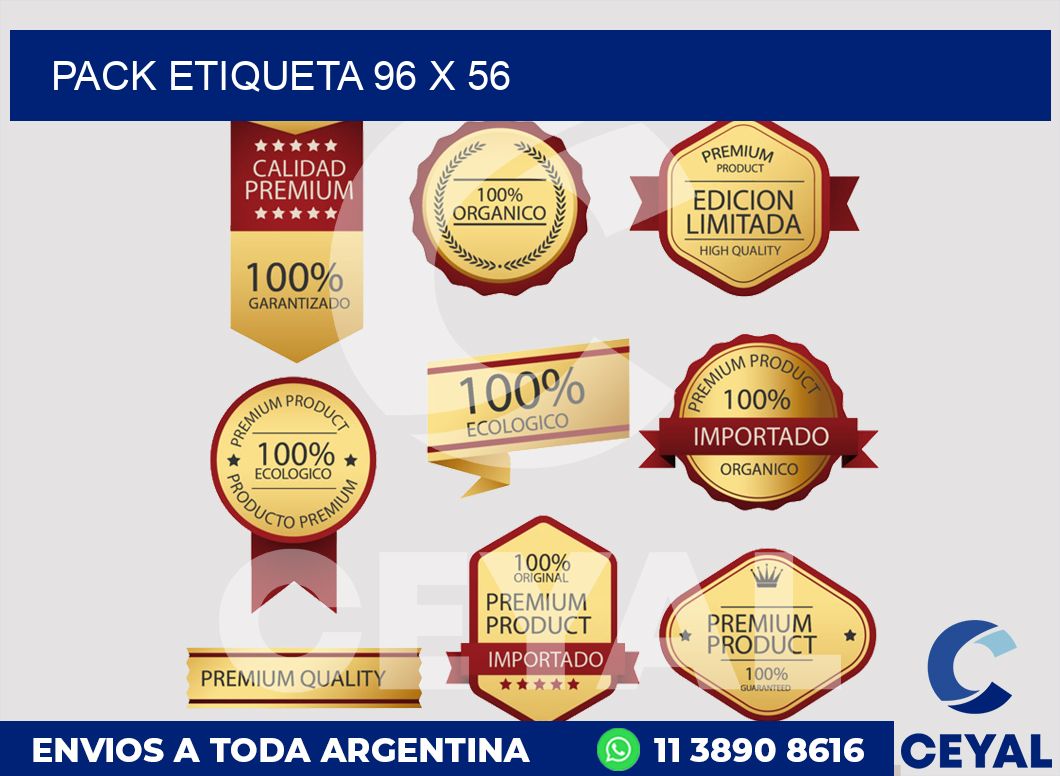 pack etiqueta 96 x 56