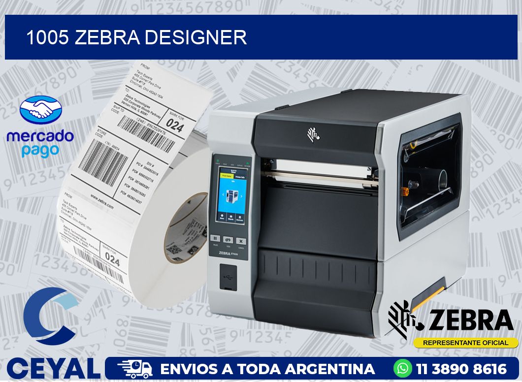1005 ZEBRA DESIGNER