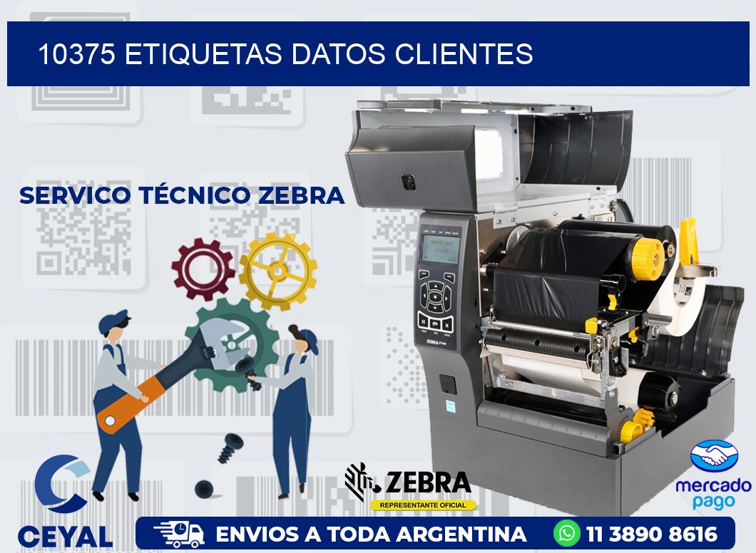 10375 ETIQUETAS DATOS CLIENTES