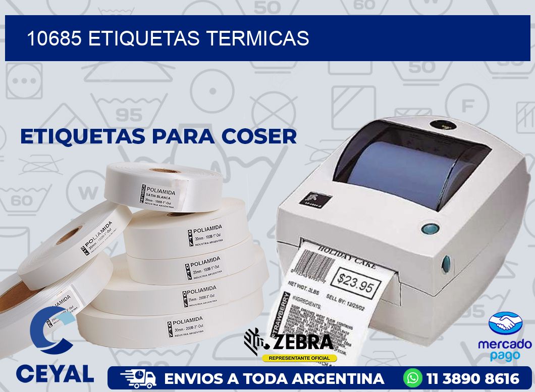 10685 ETIQUETAS TERMICAS