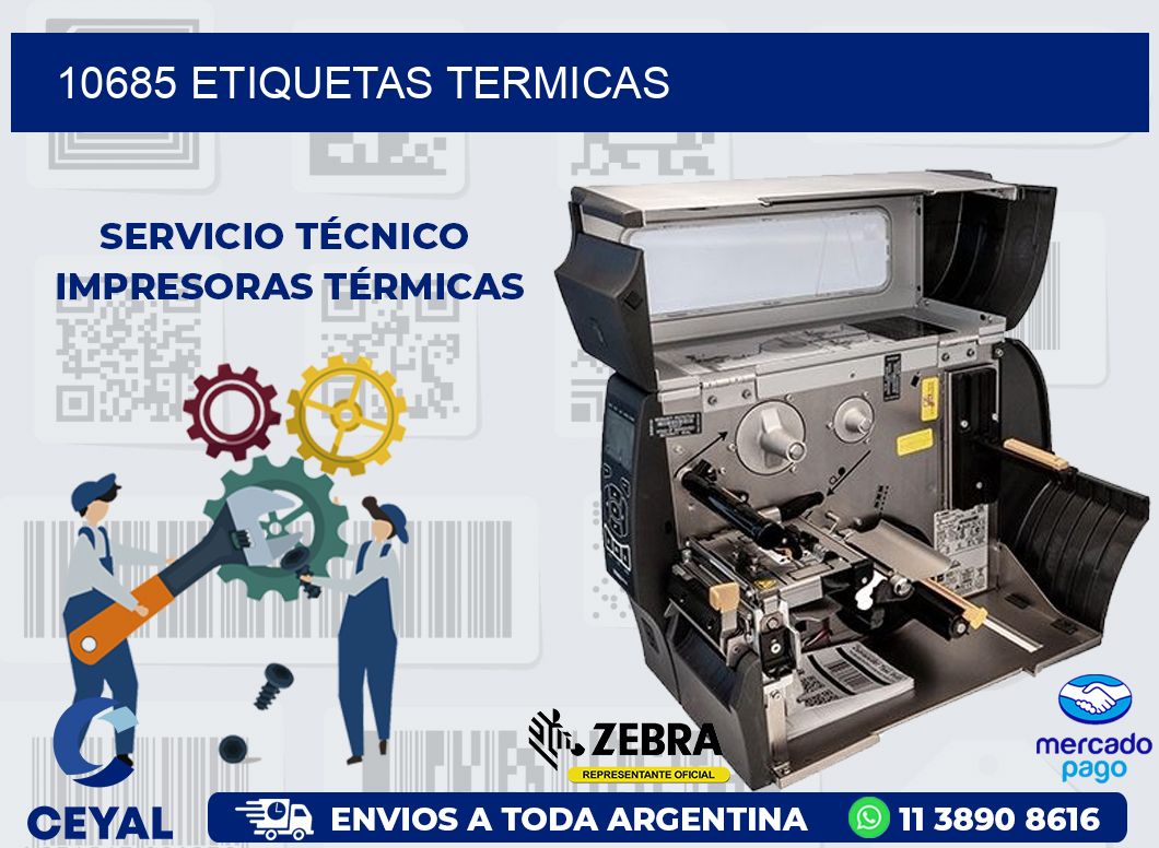 10685 ETIQUETAS TERMICAS