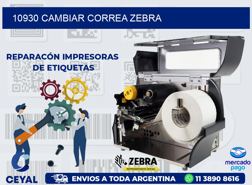 10930 CAMBIAR CORREA ZEBRA