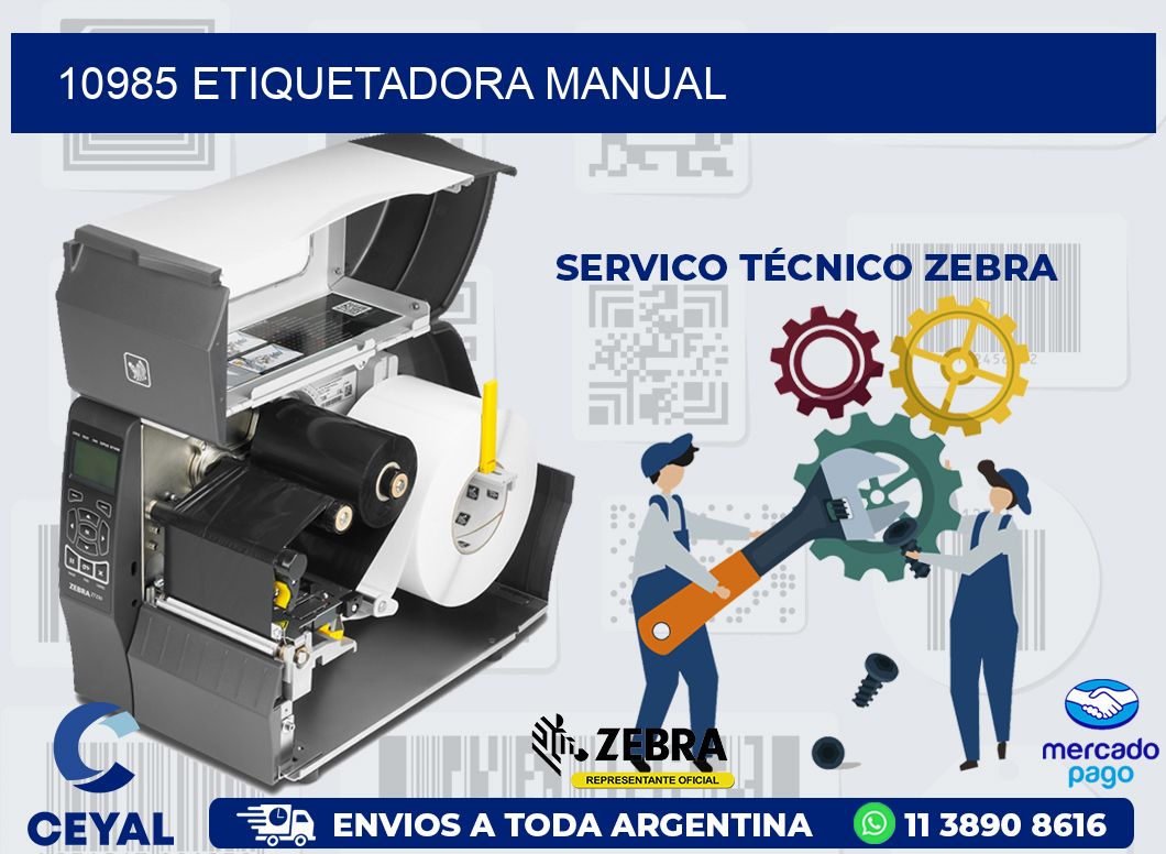 10985 ETIQUETADORA MANUAL