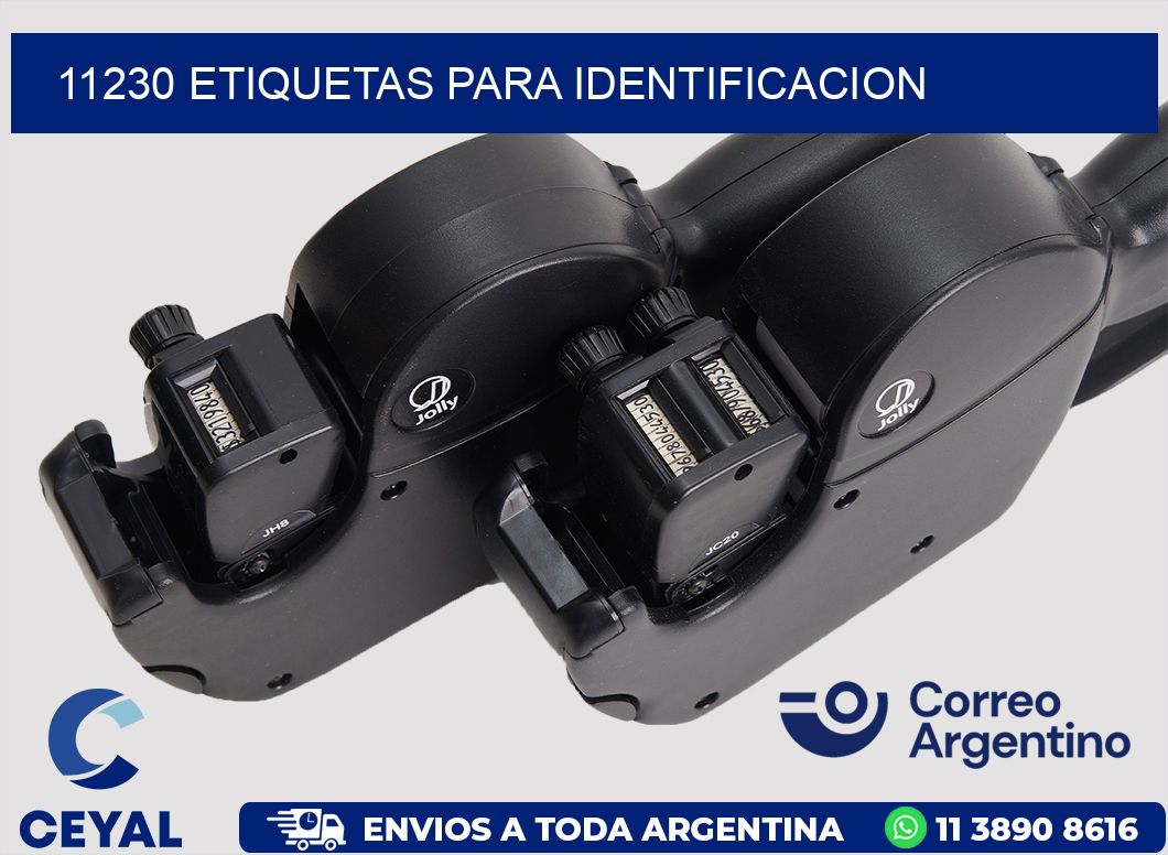 11230 ETIQUETAS PARA IDENTIFICACION