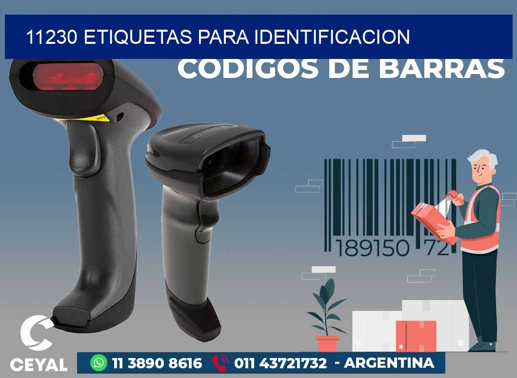 11230 ETIQUETAS PARA IDENTIFICACION