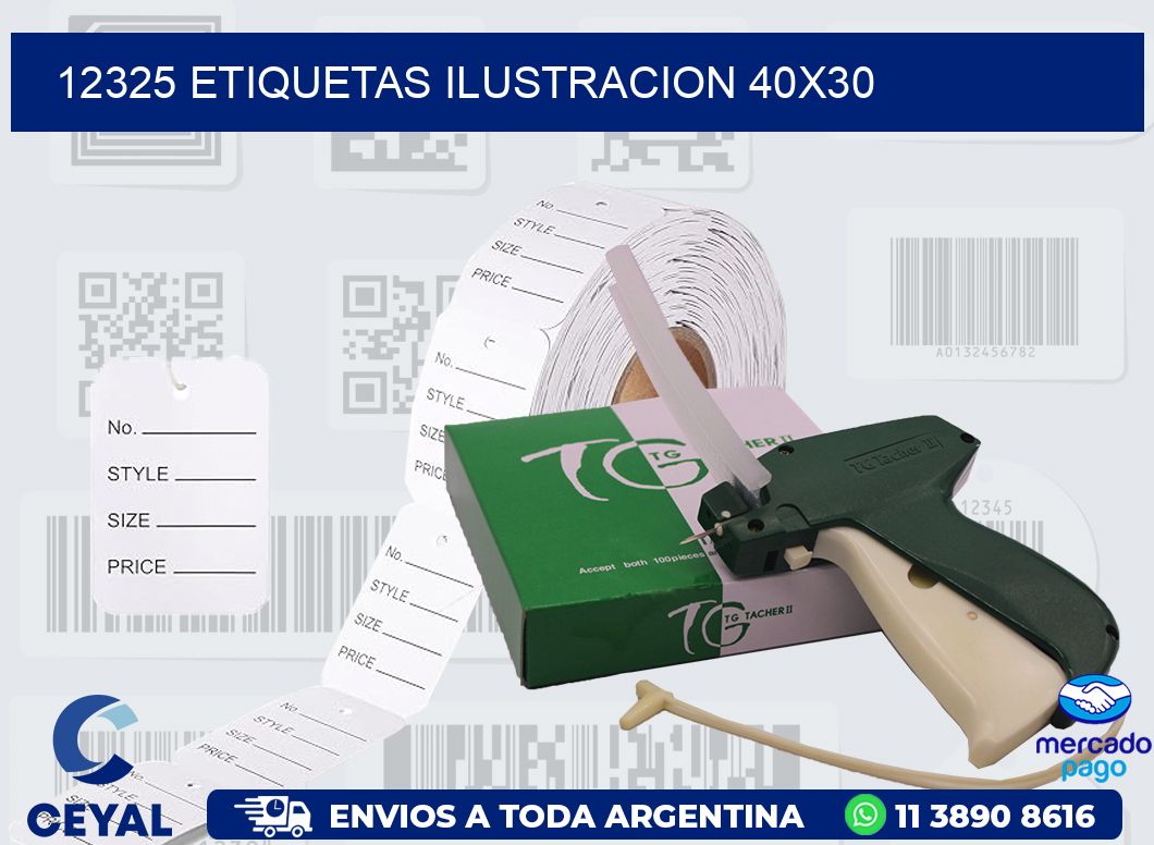 12325 ETIQUETAS ILUSTRACION 40X30