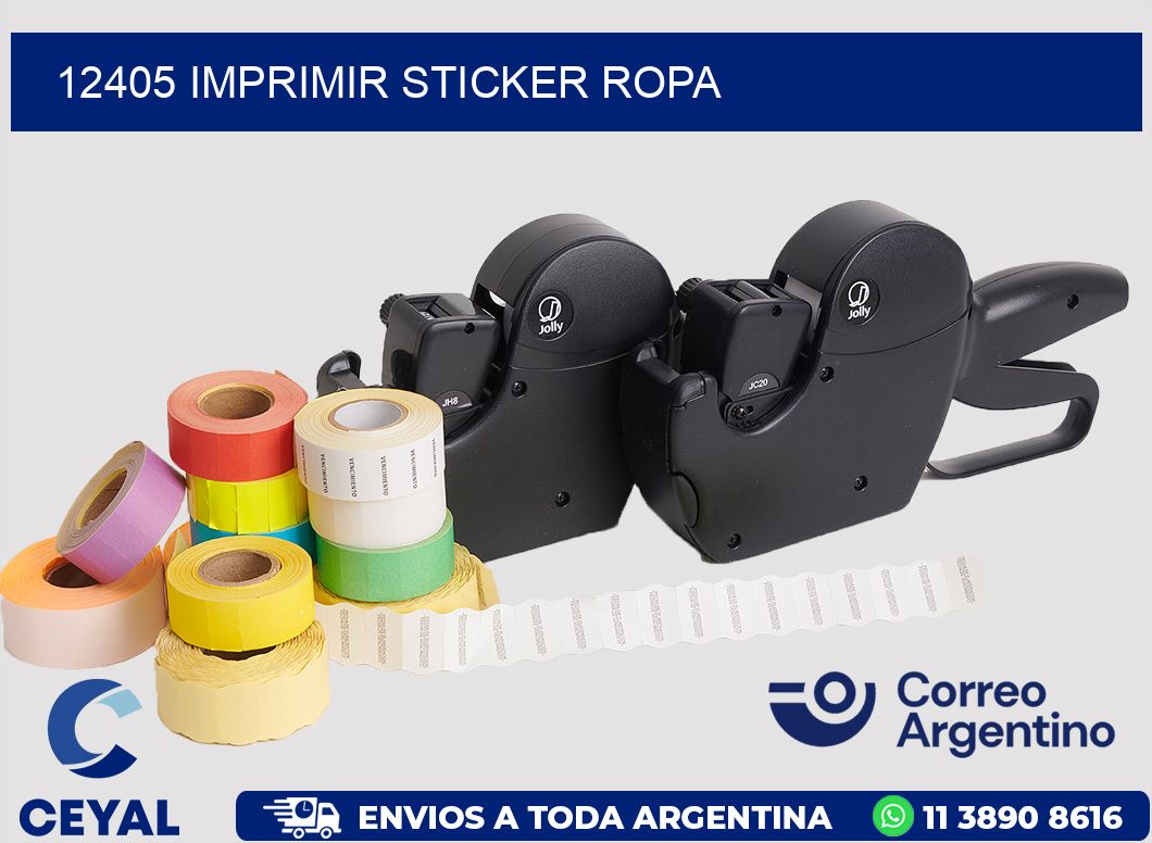 12405 IMPRIMIR STICKER ROPA