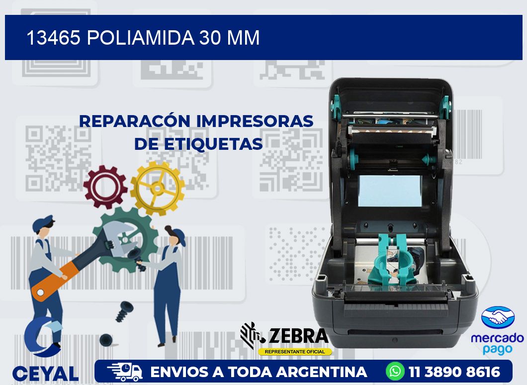 13465 POLIAMIDA 30 MM