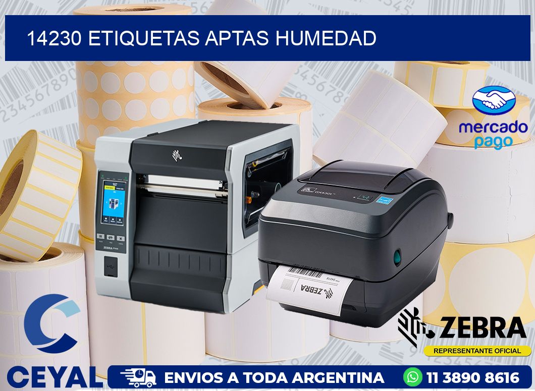 14230 ETIQUETAS APTAS HUMEDAD