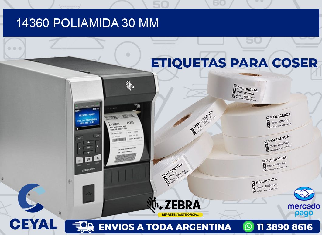 14360 POLIAMIDA 30 MM