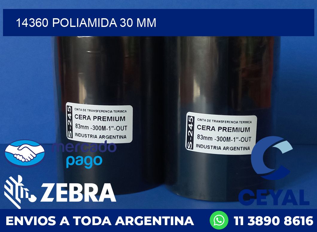 14360 POLIAMIDA 30 MM