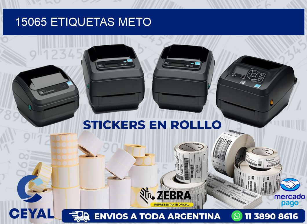 15065 ETIQUETAS METO