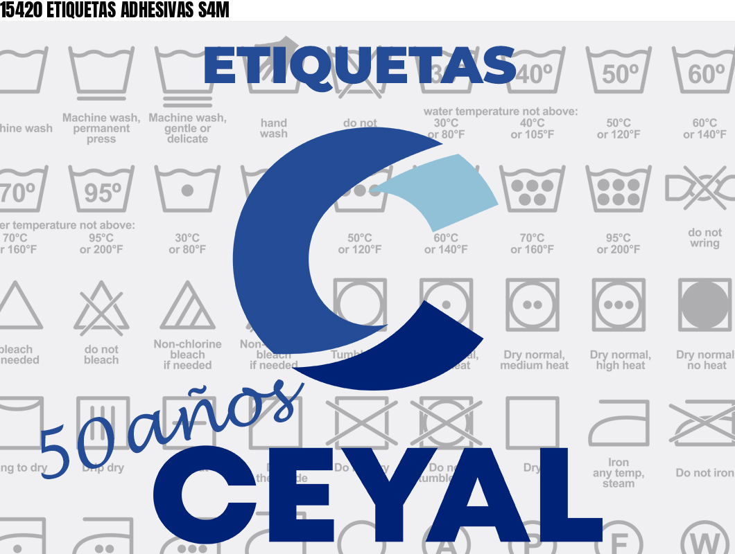 15420 ETIQUETAS ADHESIVAS S4M