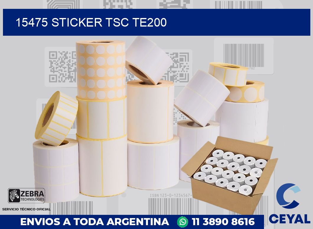 15475 STICKER TSC TE200