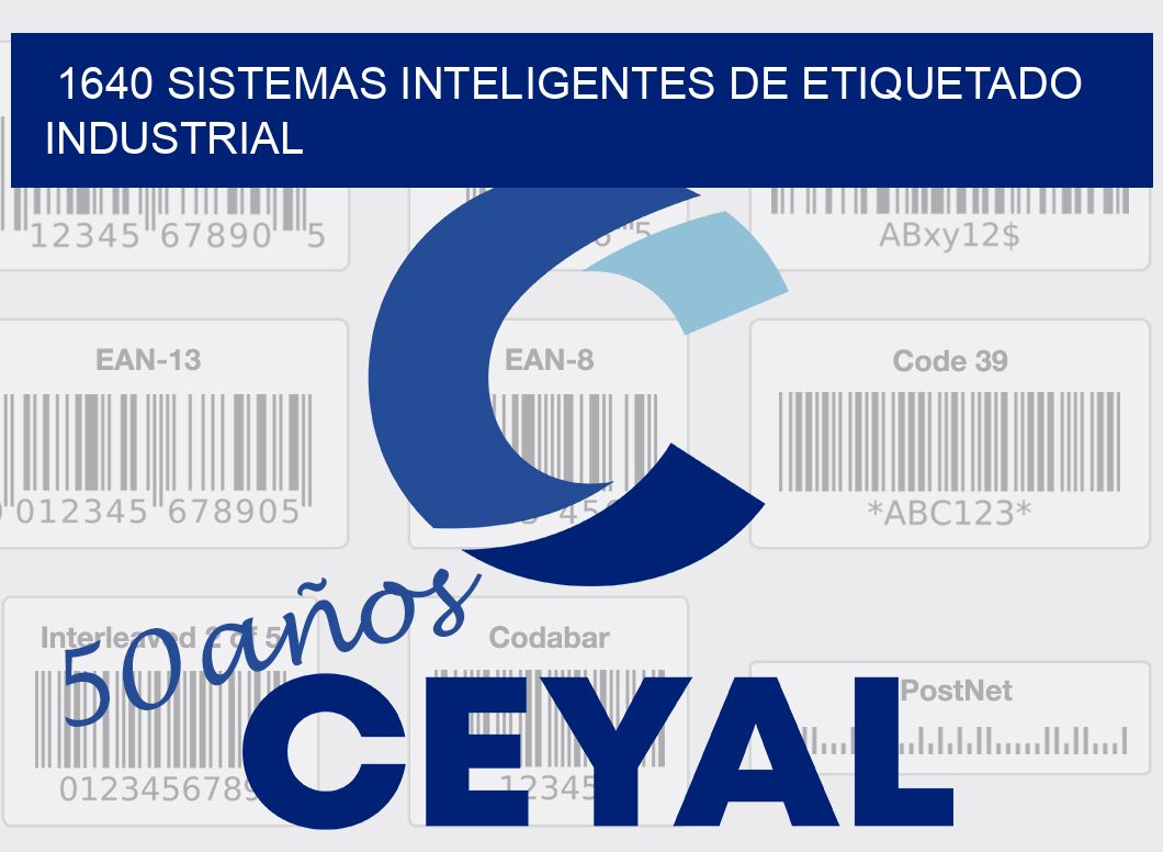 1640 SISTEMAS INTELIGENTES DE ETIQUETADO INDUSTRIAL