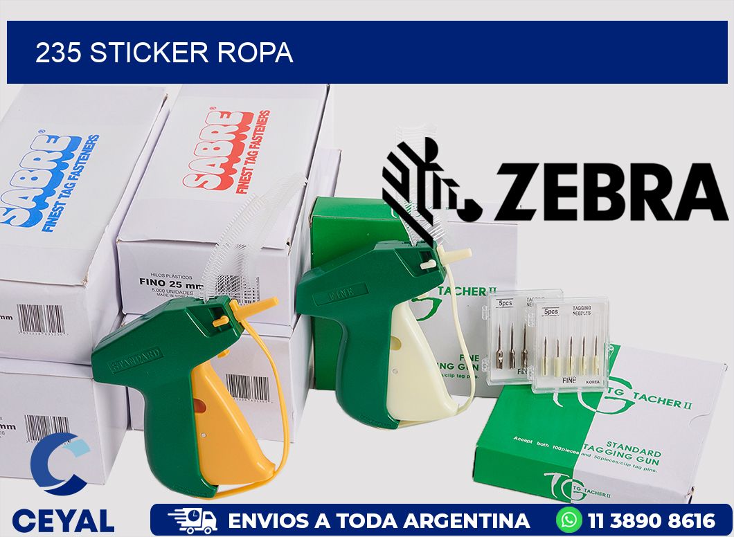 235 STICKER ROPA