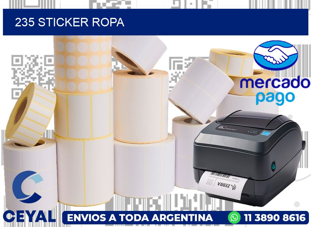 235 STICKER ROPA