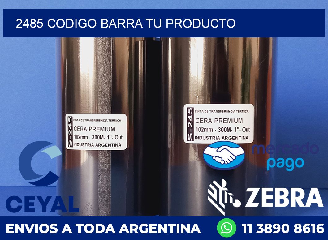 2485 CODIGO BARRA TU PRODUCTO