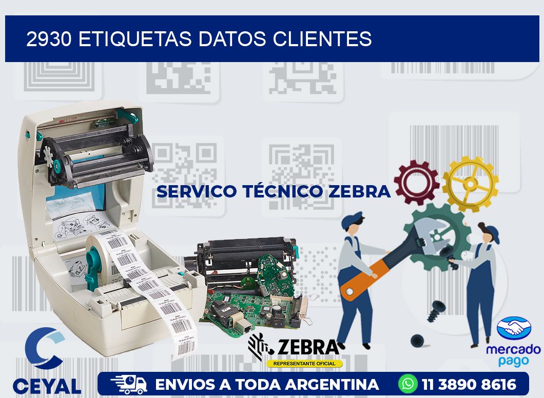 2930 ETIQUETAS DATOS CLIENTES