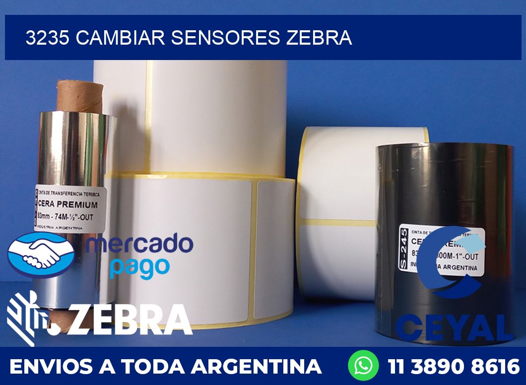 3235 CAMBIAR SENSORES ZEBRA