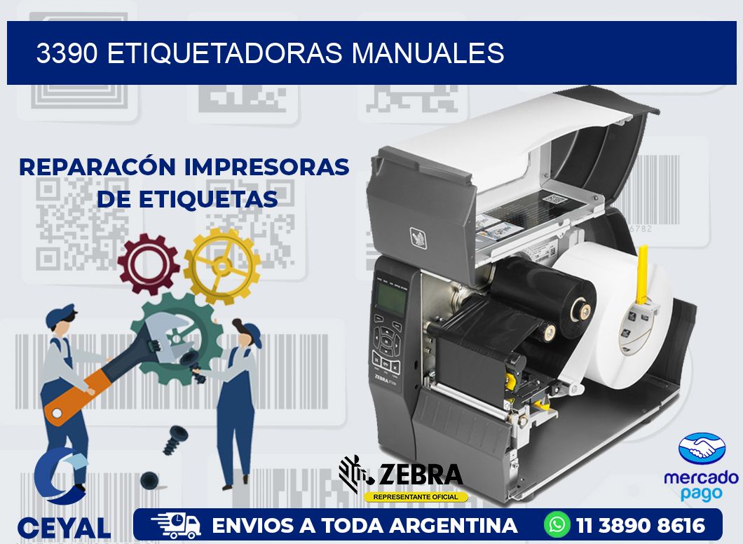 3390 ETIQUETADORAS MANUALES
