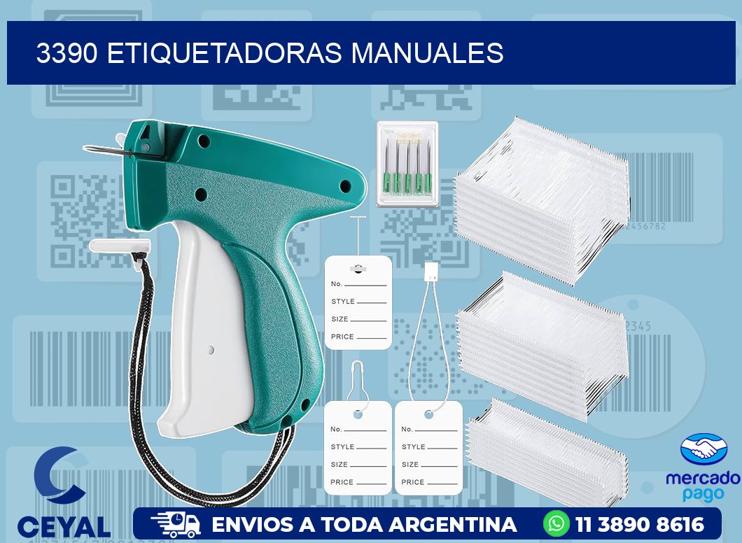 3390 ETIQUETADORAS MANUALES