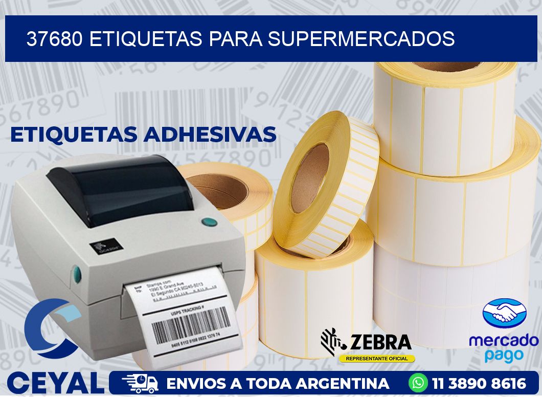 37680 ETIQUETAS PARA SUPERMERCADOS