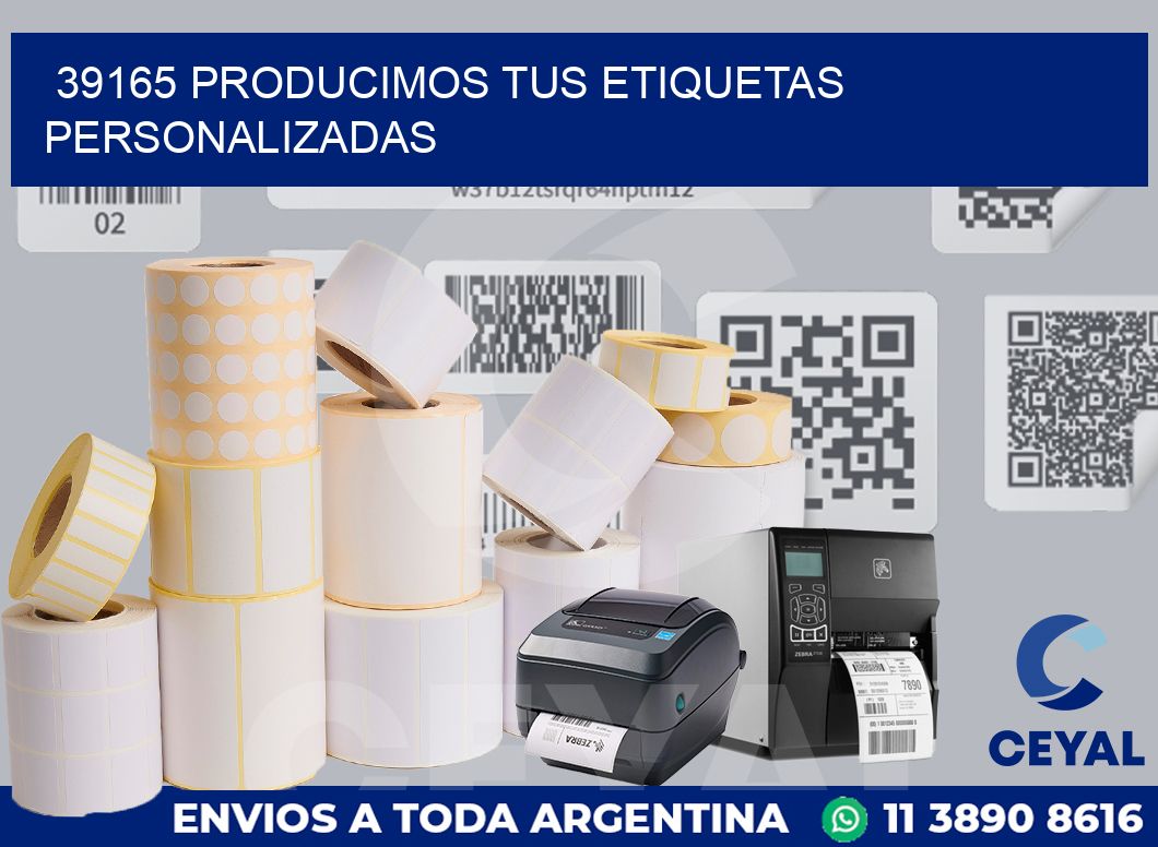 39165 PRODUCIMOS TUS ETIQUETAS PERSONALIZADAS