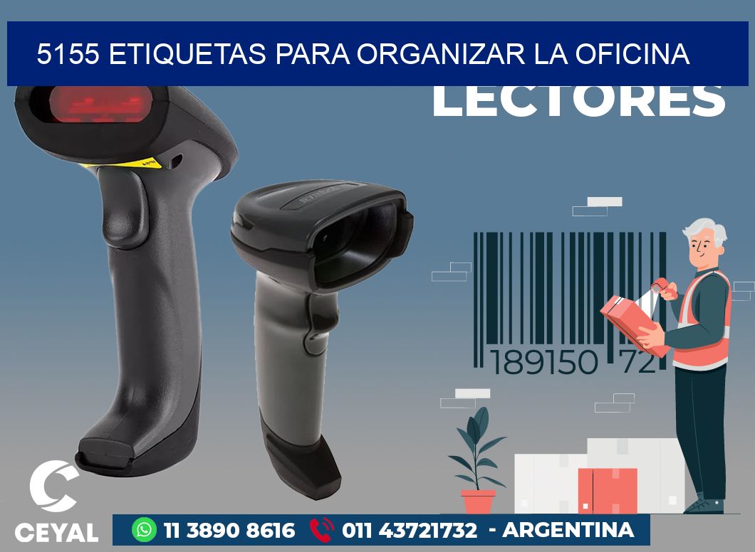 5155 ETIQUETAS PARA ORGANIZAR LA OFICINA