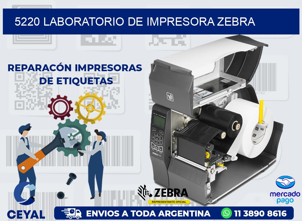 5220 LABORATORIO DE IMPRESORA ZEBRA