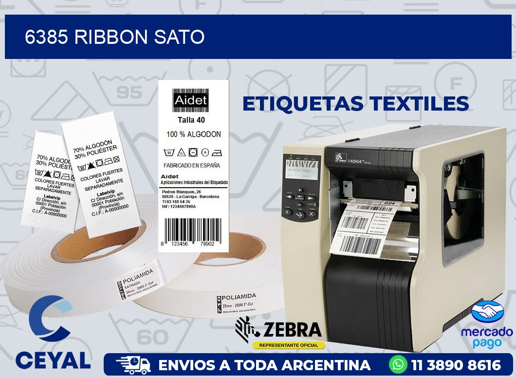 6385 RIBBON SATO
