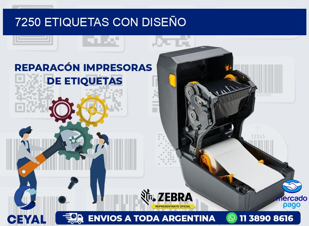 7250 ETIQUETAS CON DISEÑO
