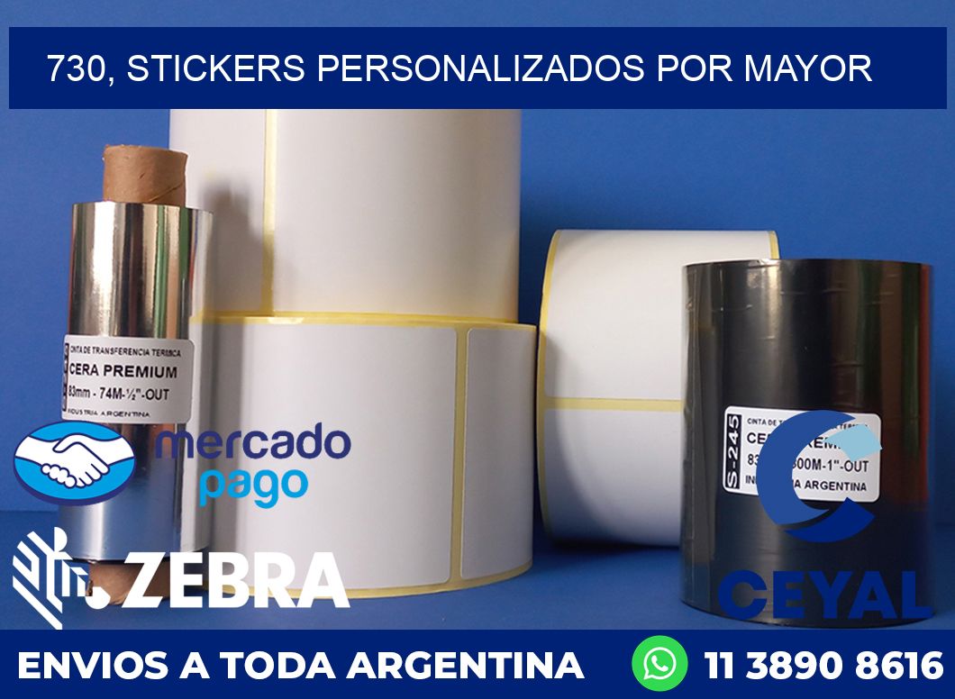730, stickers personalizados por mayor
