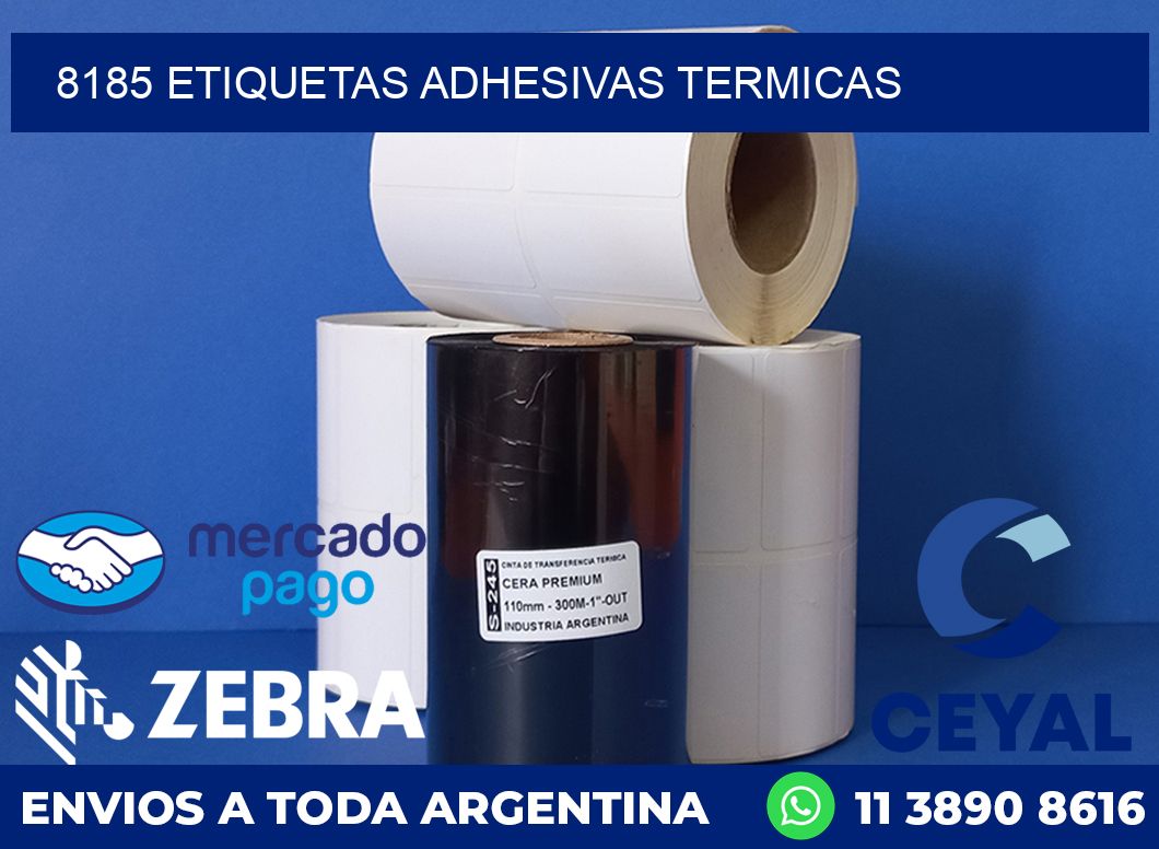 8185 ETIQUETAS ADHESIVAS TERMICAS
