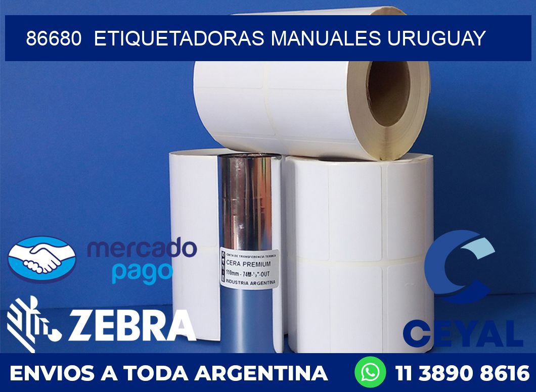 86680  ETIQUETADORAS MANUALES URUGUAY