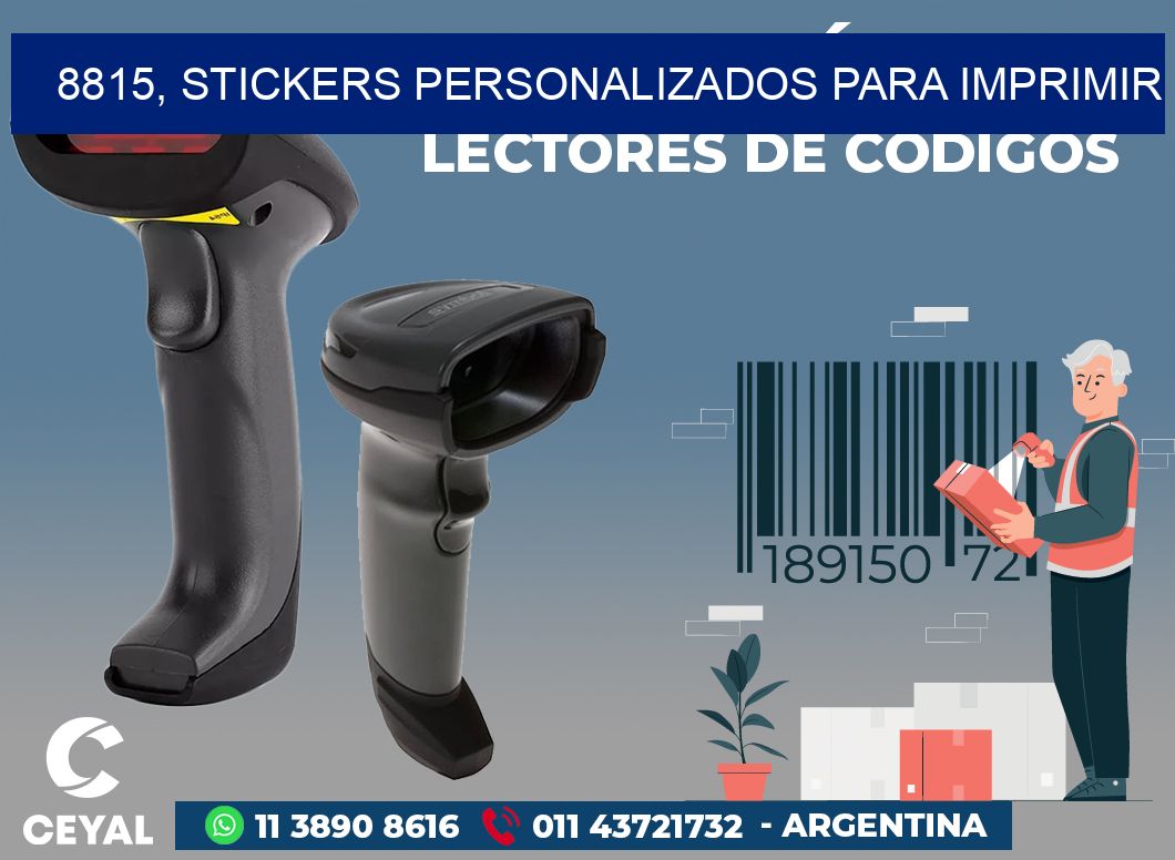 8815, stickers personalizados para imprimir