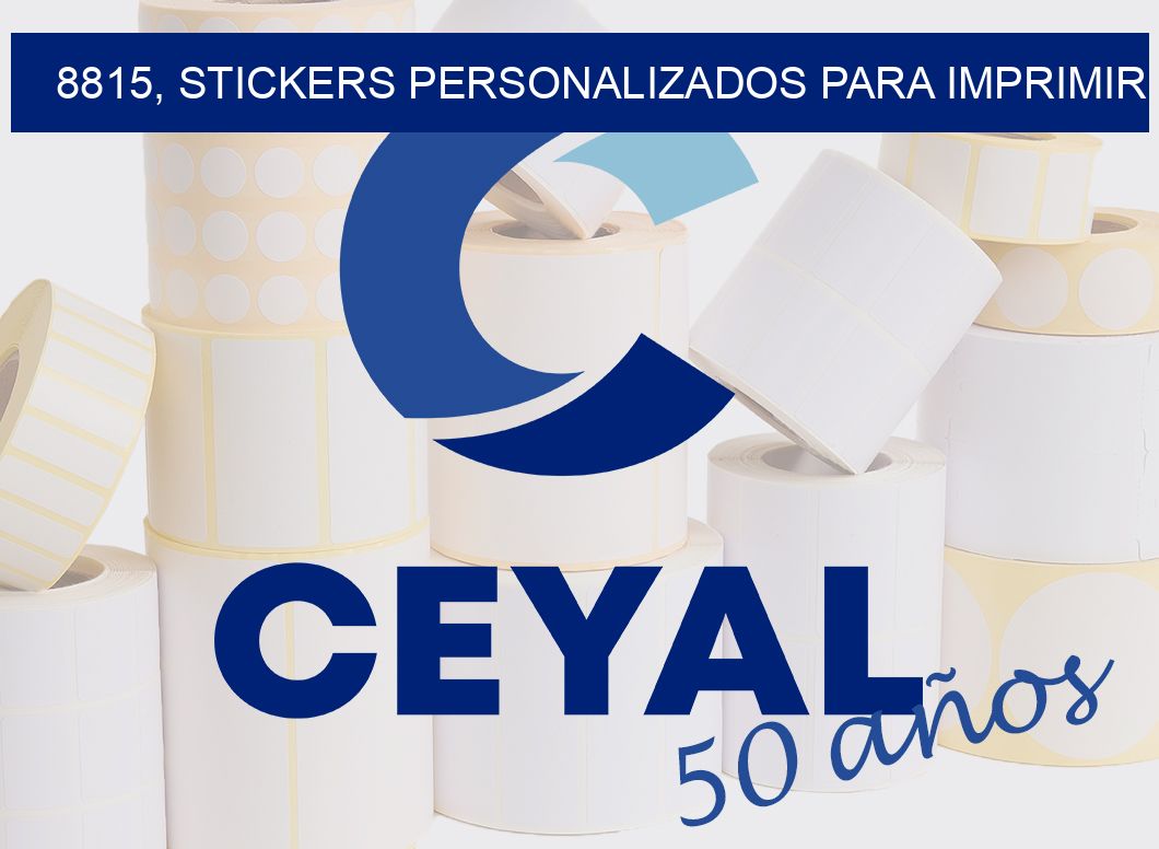 8815, stickers personalizados para imprimir