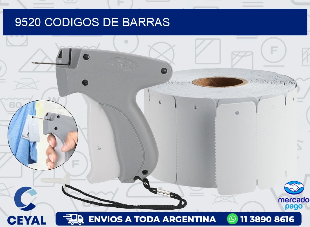 9520 CODIGOS DE BARRAS