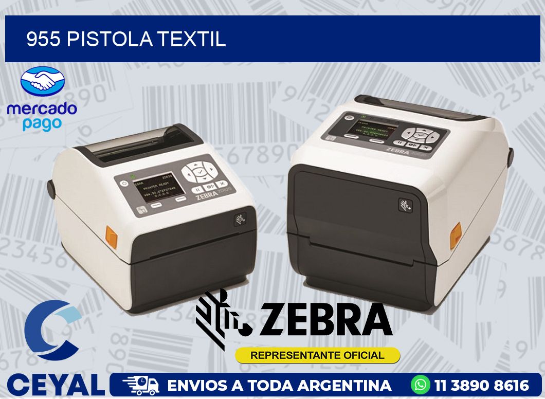 955 PISTOLA TEXTIL