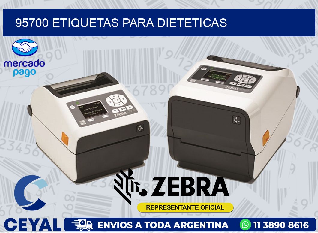 95700 ETIQUETAS PARA DIETETICAS