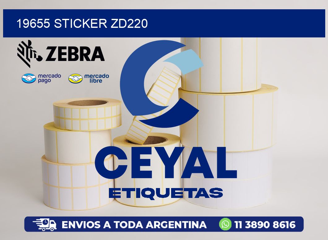 19655 STICKER ZD220