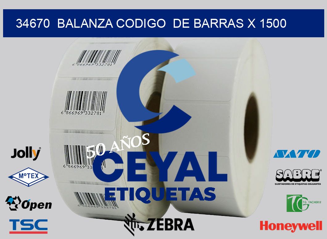34670  balanza codigo  de barras x 1500