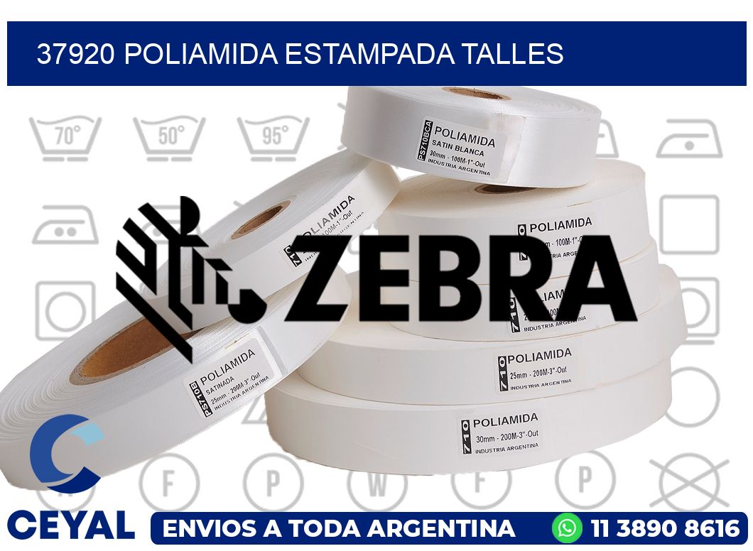 37920 POLIAMIDA ESTAMPADA TALLES