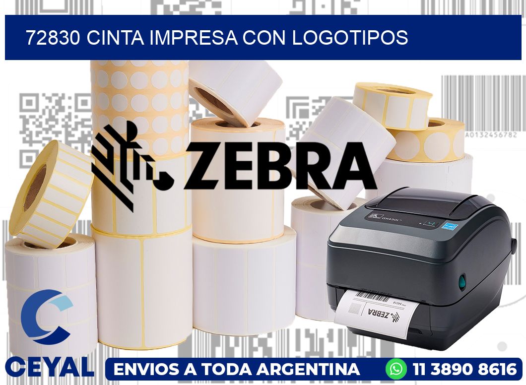 72830 CINTA IMPRESA CON LOGOTIPOS