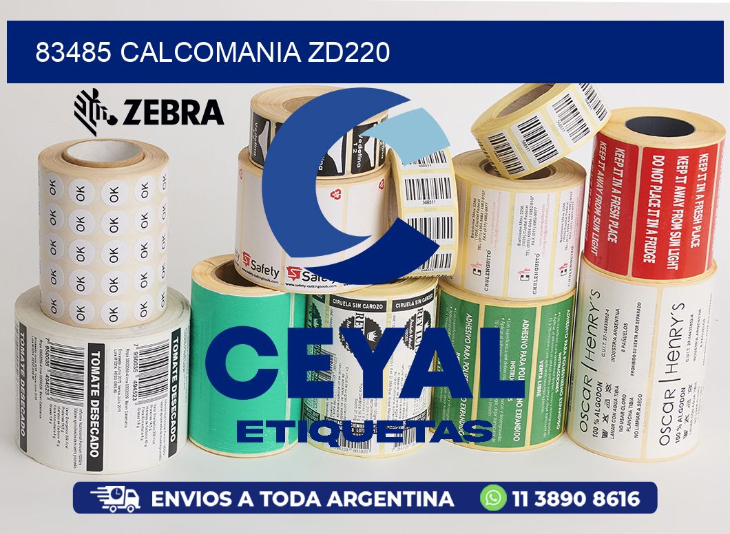 83485 CALCOMANIA ZD220