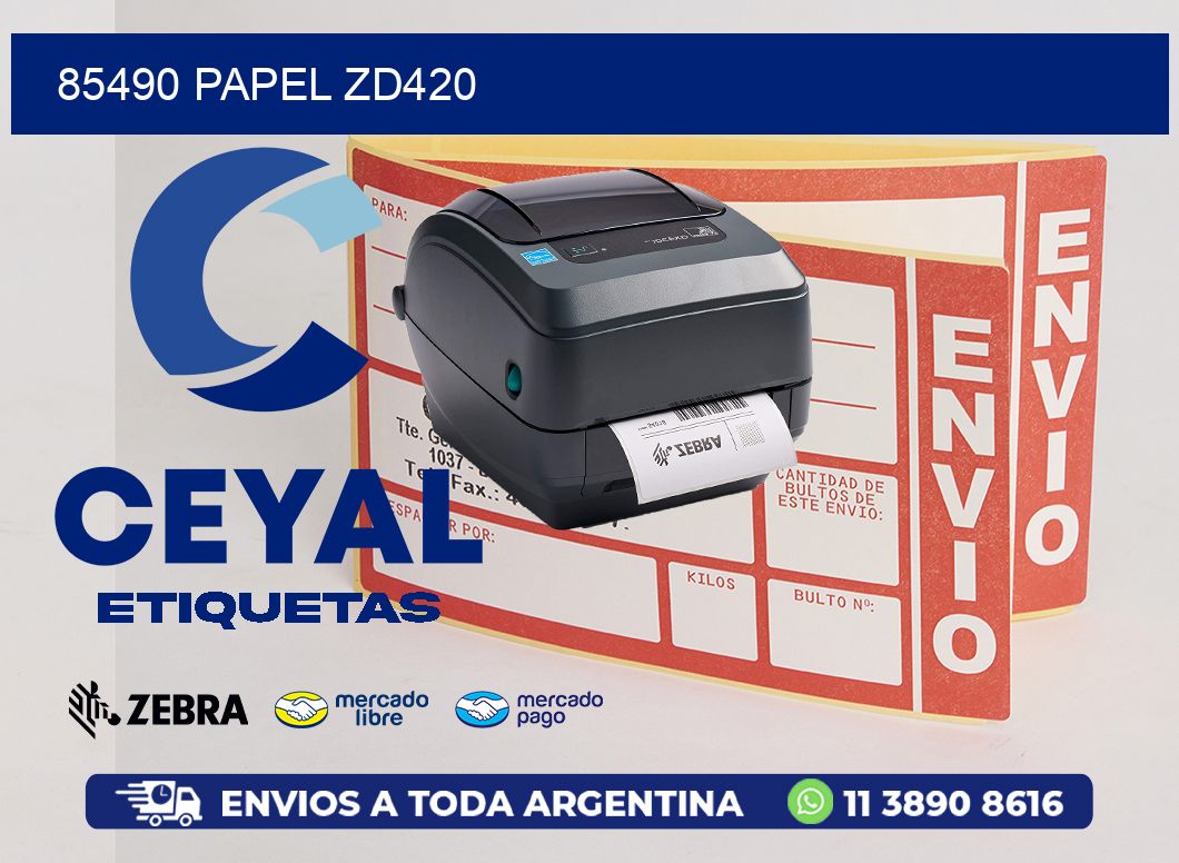 85490 PAPEL ZD420