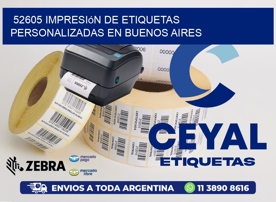 52605 Impresión de Etiquetas Personalizadas en Buenos Aires