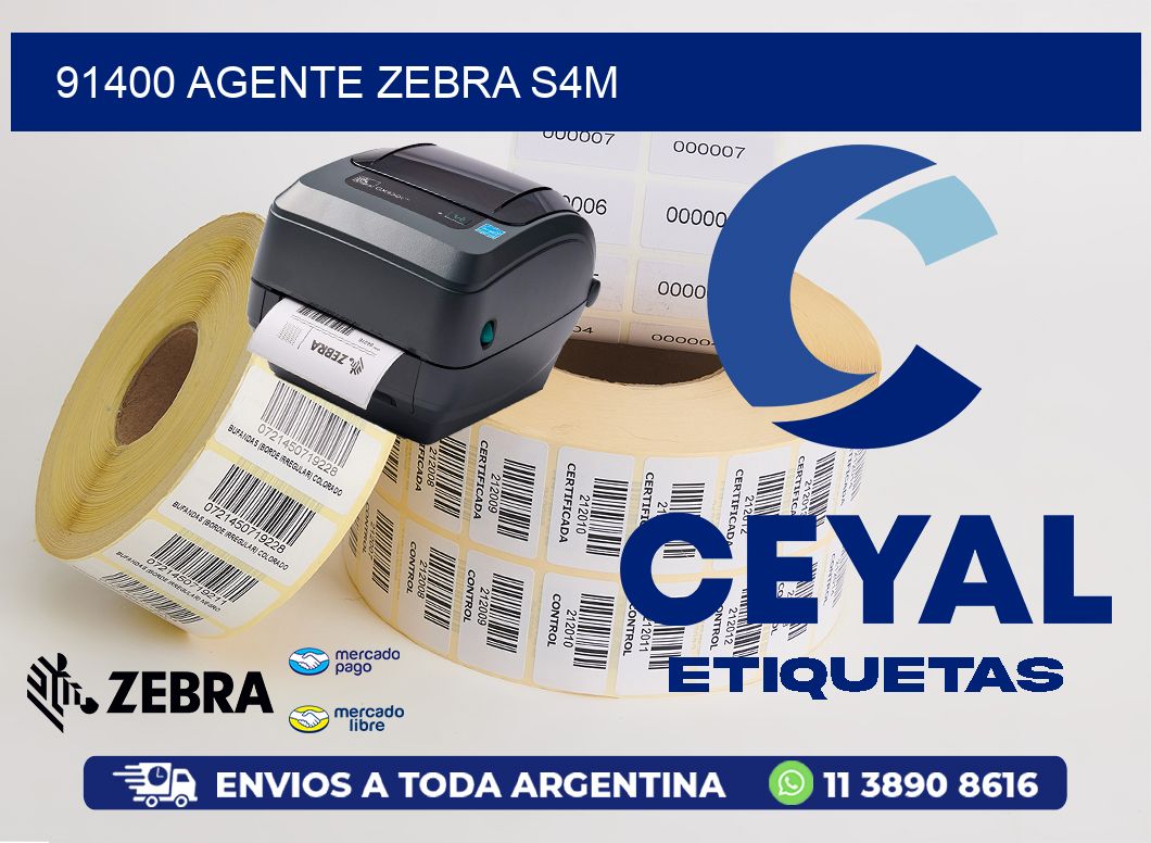 91400 AGENTE ZEBRA S4M